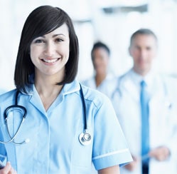 stock photo of smiling medical professionals